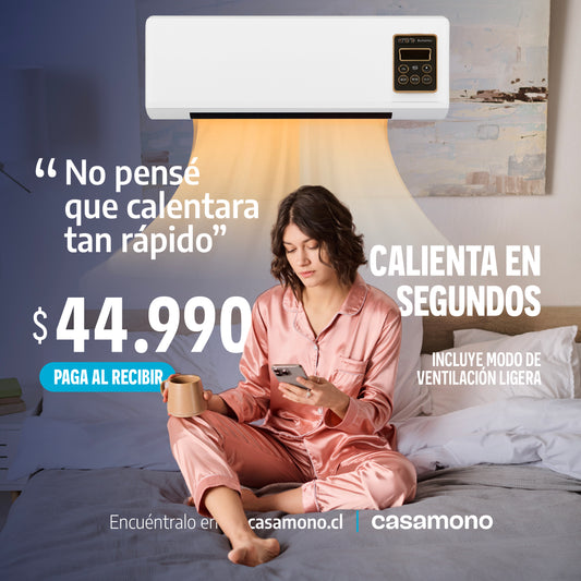 Calefactor Portátil | Con ventilación ligera